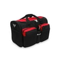 Everest Unisex Sports Duffel Bag with Wet Pocket, Red