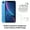Blue, variant on Restored Apple, Apple iPhone XR, Cell Phones, 128GB, 3GB RAM, 2.49 GHz Processor, Black/6.1"