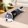 thumbnail image 3 of Juguetes de peluche de Husky largo para niños y niñas, cojín de dibujos animados para dormir, muñecas de animales de peluche suaves, almohada de amor para perros, regalo de 140cm, 3 of 5