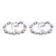 thumbnail image 3 of Brazalete Minnieouse de cristal de diamantes de imitación Ajustable para Niños Rosado 2Conjunto, 3 of 6