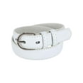 thumbnail image 1 of CTM® Kid's Leather 1 inch Basic Dress Belt, 1 of 3