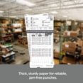 thumbnail image 3 of 300 uPunch Time Cards for HN4000 AutoAlign Calculating Time Clocks, 3 of 3