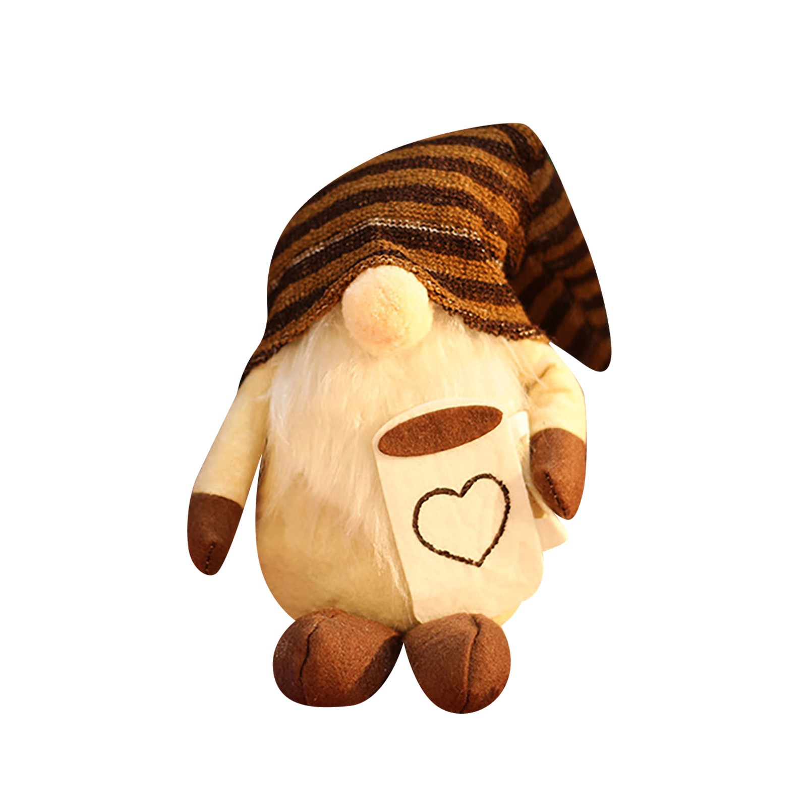 holiday decorations birthday gifts handmade plush doll home decorations desktop santa ornaments