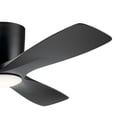 thumbnail image 2 of 48 Inch Ceiling Fan With Light Kit-Black Finish Kichler Lighting 300032Sbk, 2 of 3