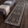 thumbnail image 3 of Safavieh Persian Garden 6'7" X 9'2" Power Loomed Rug in Black and Red, 3 of 7