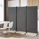 thumbnail image 2 of Costway Biombo Separador de 3 Paneles con Ruedas Pantallas de Privacidad de Habitaciones Alto 180cm Divisores para Hogar Oficina Domitorio, 2 of 10