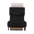 thumbnail image 2 of IDE de → Conector Convertidor Adaptador de Corriente de 15 pines Conveniencia de Intercambiabilidad Soledad Convertidor de potencia SATA ABS, 2 of 8