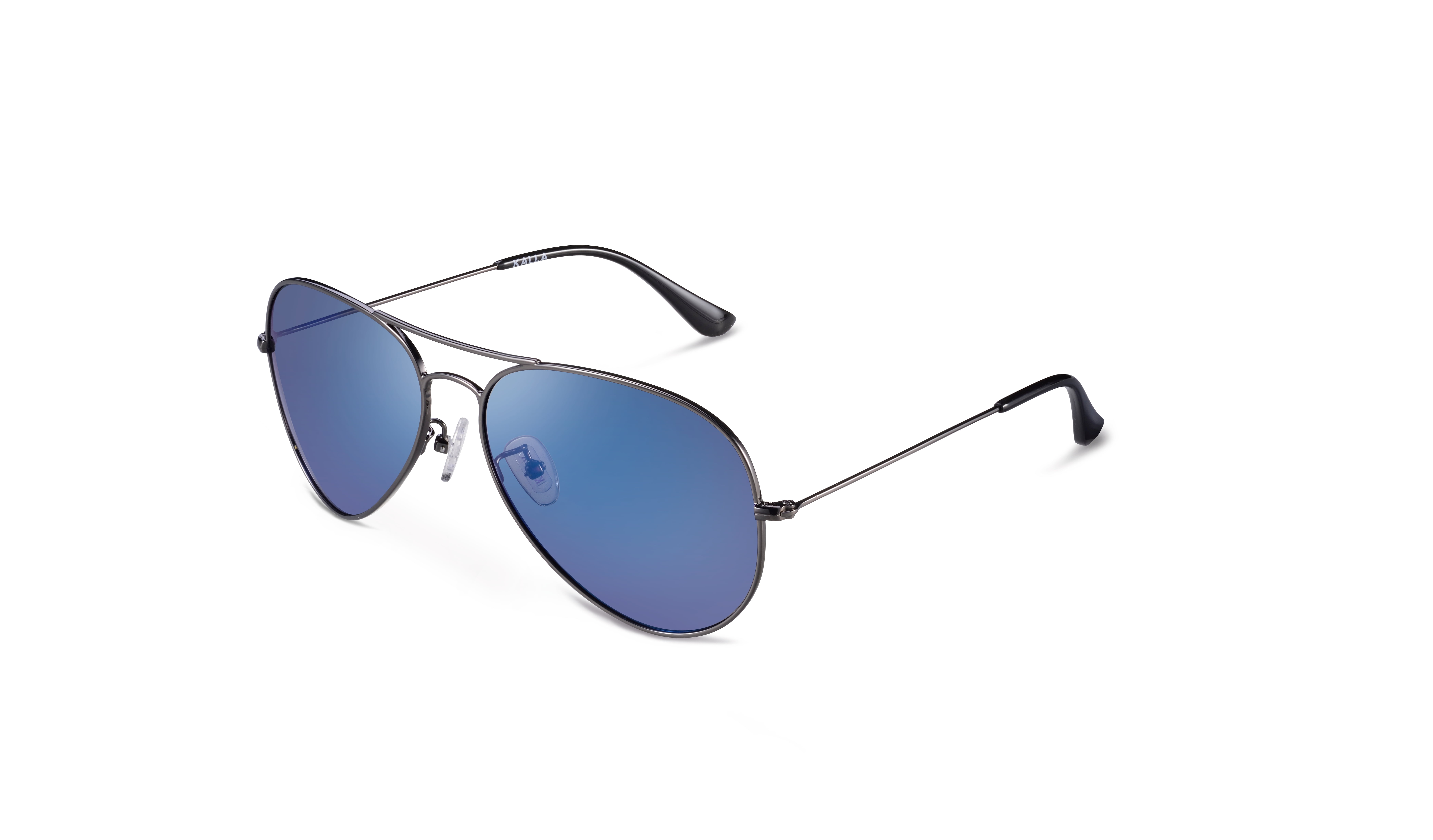 KALLA, KL6024C2 - Unisex Ultra Lightweight Aviator Sunglasses Polarized UV400 Protection Fashion Eyewear