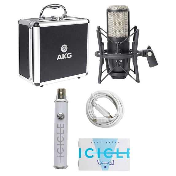 AKG P420 Gaming Twitch Live Stream Recording USB Microphone+Mic Phantom Power