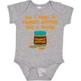 thumbnail image 3 of Inktastic Peanut Butter Spoon Boys or Girls Baby Bodysuit, 3 of 5
