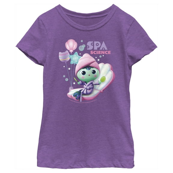 Girl's DreamWorks: Gabby's Dollhouse MerCat Spa Science Graphic Tee Mint Large
