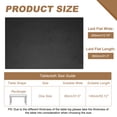 thumbnail image 2 of Mantel Ajustado Uxcell con Borde Elástico, Cubierta de Mesa Rectangular Impermeable y Estirable para Mesa de 32 x 55 Pulgadas, Interior y Exterior, Restaurante, Fiesta, Negro, 2 of 6