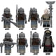thumbnail image 1 of 8 Pcs Pack Battle Soldiers And Droids With Weapons Set, Building Blocks Action Figures Toy, Army Battle Playset Toys Fans Kids Gift, 1 of 4