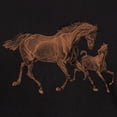 thumbnail image 3 of CafePress - Chestnut Mare And Foal Dark T Shirt - Men's Classic Graphic Cotton T-Shirt, 3 of 4