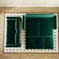 thumbnail image 3 of Green 3 - Seat Velvet - Convertible with 2 - in - 1 set - In bedroom for sleep - Experience high - resilience sponge comfort, 3 of 5