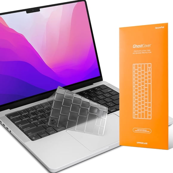 Protector de teclado UPPERCASE GhostCover para MacBook