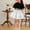 White, variant on Skirts Girls Casual Mini Flare Pleated Stretch Waist Skater Dance Party School Uniform Skirts Size 3T-14, Black
