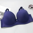 thumbnail image 2 of Bras for Women Padded Back Smooth Seamless Stretch T Shirt Underwire Shaping Bra Size S-3XL, 2 of 7