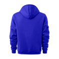 thumbnail image 4 of Dezsed Men's Fleece Hoodies Casual Long Sleeve Drawstring 1/4 Zipper Athletic Workout Pullover Sweatshirts for Men Blue XL, 4 of 5
