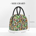 thumbnail image 2 of Easygdp Vegan1 Bolsa de Almuerzo Insulada Grande, Forro de Aluminio, Diseño Espacioso, a Prueba de Fugas, Ideal para Trabajo, Picnics, Viajes y Actividades al Aire Libre, 2 of 6
