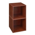 thumbnail image 5 of Niche Cubo Storage Organizer Open Bookshelf Set- 2 Cubes- Cherry, 5 of 8