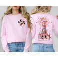 thumbnail image 2 of Happiest Place On Earth Sweatshirt, Kiss Castle Sweatshirt, Couple Mouse Valentines Sweatshirt, Anniversary Day Sweatshirt - Sizes S-5XL ,Art Print JSC, 2 of 6
