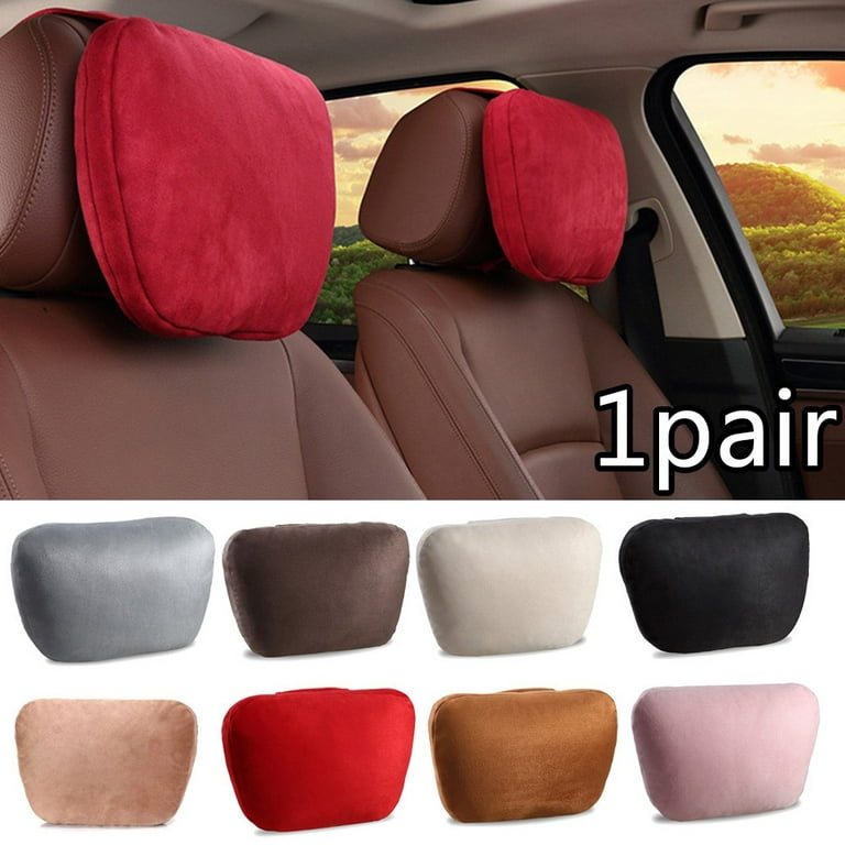 Car Neck Pillow Lumbar Support Headrest Support Universal Soft