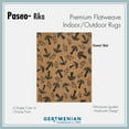 thumbnail image 6 of Gertmenian Paseo Rika Modern Floral Chestnut/ Black Area Rug, 5x8, 6 of 8