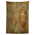 thumbnail image 3 of Ambesonne Tan Tablecloth Rectangular Table Cover, Textured Paper, 60"x90", Tan, 3 of 4