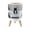 Color 4, variant on Small Trash Can with Lid Misty Forest Landscape Calm River Tall Pine Trees 1.8 Gallon Dog Proof Trash Can Round Garbage Can Waste Bin Wastebasket for Bathroom Bedroom Living Room