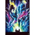 thumbnail image 2 of Allante, Marc 14x18 White Modern Wood Framed Museum Art Print Titled - Stardust, 2 of 4