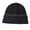 Black, variant on Wancir Swag Wool Knit Cuff Short Fisherman Beanie for Men Women, Winter Warm Hats