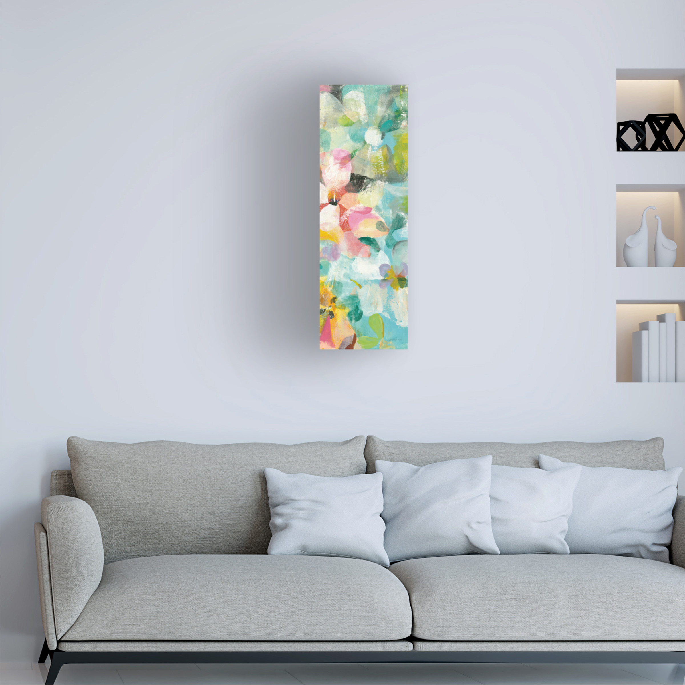 Trademark Fine Art 'Happy Garden III' Canvas Art by Danhui Nai