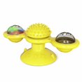 thumbnail image 2 of Spinning Jouets pour Chats, Boule d'Herbe à Chat avec Brosse à Cheveux à Rayures, 2 of 7