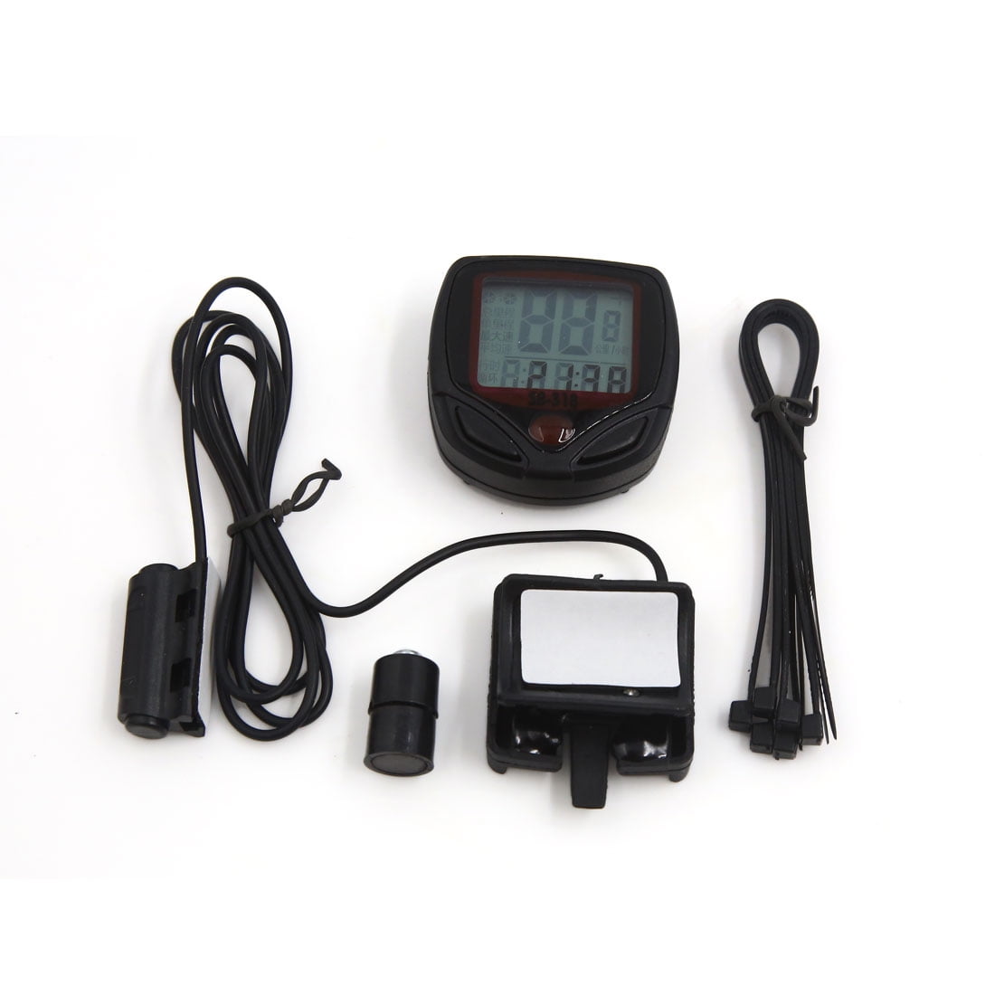 Battery Powered Digital LCD Computer Odometer Speedometer for Cycling
