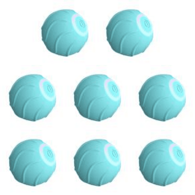 Pelota Rodante para Gatos Pelota Juguete Interactiva Eléctrica para Gatos para Interiores (azul)
