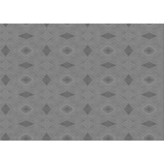 Ahgly Company Machine Washable Indoor Rectangle Transitional Dim Gray Area Rugs, 2' x 3'
