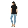 thumbnail image 5 of BELLA+CANVAS Women's Relaxed Short Sleeve Crew T-Shirt for Crafting, Black, 2XL, 3-Pack, 5 of 9