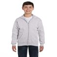 thumbnail image 1 of ComfortBlend Boy's EcoSmart Full-Zip Hoodie Sweatshirt, Style P480, 1 of 1