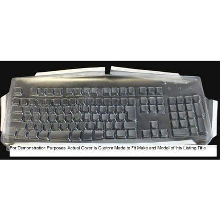 Custom Made Transparent Protection Keyboard Cover (ONLY) for Logitech Keyboard - Model Number: MK320, Y-R0009 - Keyboard and Mouse are NOT