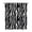 White-28, variant on Zebra Shower Curtain, Waterproof Fabric Bathroom Shower Curtain with Plastic Hooks, Machine Washable Abstract Zebra Print, Colorful Rainbow Zebra Stripes, Modern Fashion Gradient Black White
