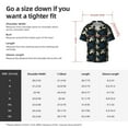 thumbnail image 5 of KLL Octopus 1 Print Men's Shirt Short Sleeve Button Down Summer Cuba Beach Shirts- 3X-Large, 5 of 5