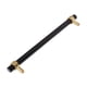 thumbnail image 4 of Manija de la puerta del gabinete de acrílico perfecl dorado y negro 14 mm 50x20x36mm 40x20x36mm 120x20x36mm 152x20x36mm 192x20x36mm 228x20x36mm, 4 of 6
