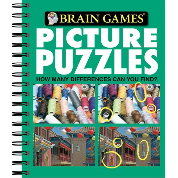 Pre-Owned Brain Games - Picture Puzzles #2: How Many Differences Can You Find? (Unknown) 141271608X 9781412716086