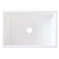 thumbnail image 5 of Fine Fixtures Fireclay, Single Bowl Farmhouse Apron Kitchen Sink, White, 30", 5 of 6