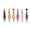 black, variant on 6 Pcs Short Fat Pen Ballpoint Pen Writing Pen Small Pen Wide Grip Pen Small Pen Elderly Gift for Student Teacher