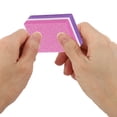 thumbnail image 2 of Unique Bargains 50 Pcs Two-color Mini Block Nail Buffers for DIY Pink Purple, 2 of 6