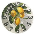 thumbnail image 5 of Hanging Lemons 10 inch Wall Clocks Non Ticking Easy to Read Battery Decorative for Home Bathroom Kitchen Bedroom Living Room, 5 of 8