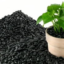 45LB Polished Black Pebbles3 8 3 4 Small Black River Rocks For Landscaping Natural Gravel Smooth Decorative Stones Dressing For Vases Planters Garden Outdoor Indoor