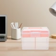 thumbnail image 4 of OULII Caja Organizadora Plástica Con Removible Y Compartimentado Para Almacenamiento, 4 of 8